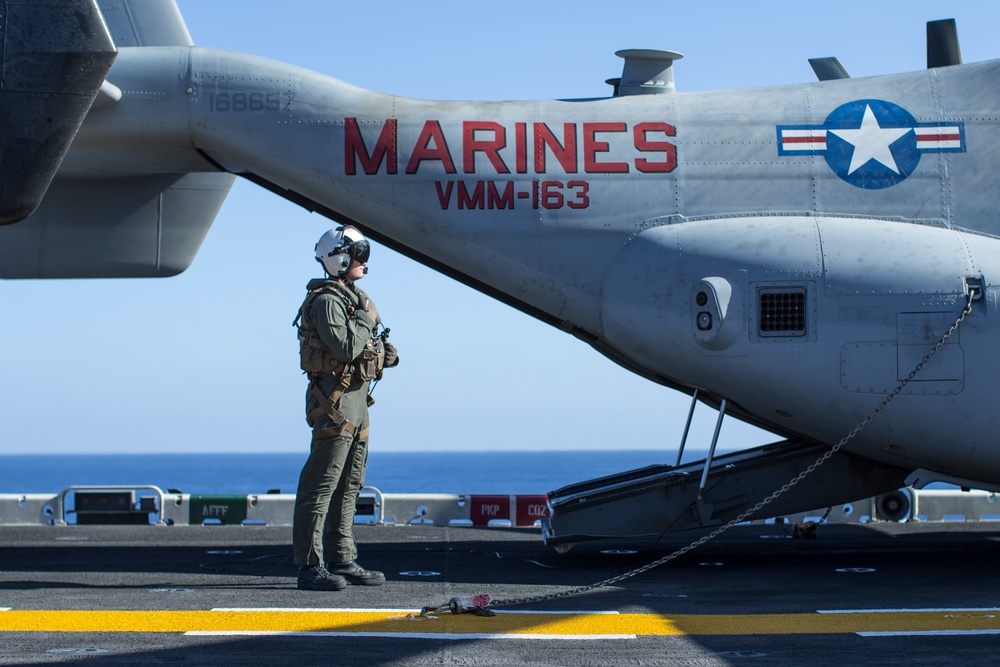 USS Boxer Flight Operations