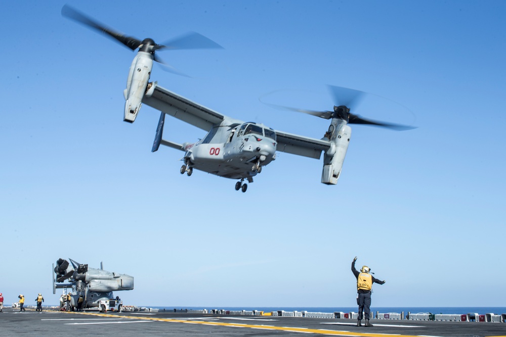 USS Boxer Flight Operations