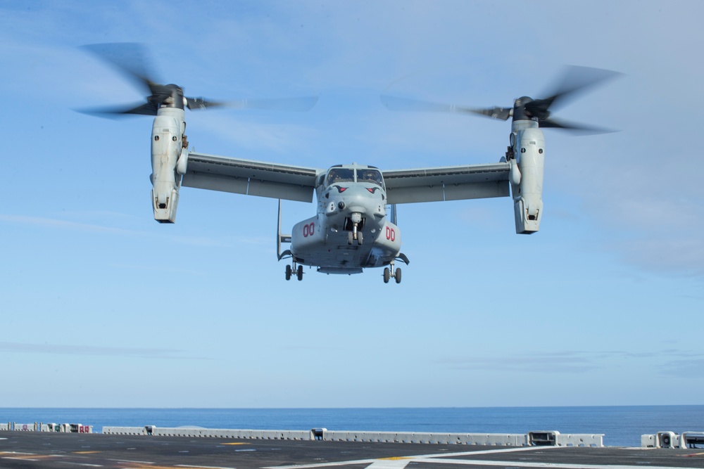 USS Boxer Flight Operations