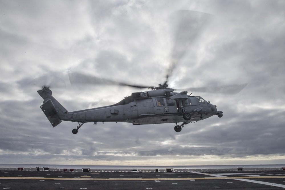 USS Boxer Flight Operations