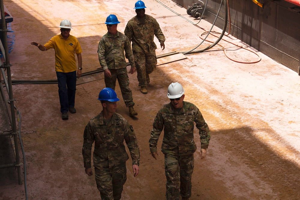 On-Condition Cyclic Maintenance of logistics support vessel USAV SP4 James A. Loux (LSV-6)