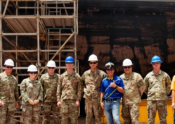 On-Condition Cyclic Maintenance of logistics support vessel USAV SP4 James A. Loux (LSV-6)