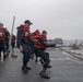 Sailors aboard the Arleigh Burke-class guided-missile destroyer USS Momsen (DDG 92) conduct line handling during replenishment-at-sea with the fleet replenishment oiler USNS Walter S. Diehl (T-AO 193).