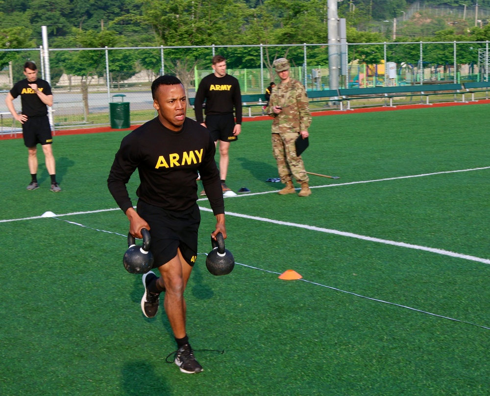 2019 Eighth Army Best Warrior Competition Day 5 ACFT and Enlisted Board