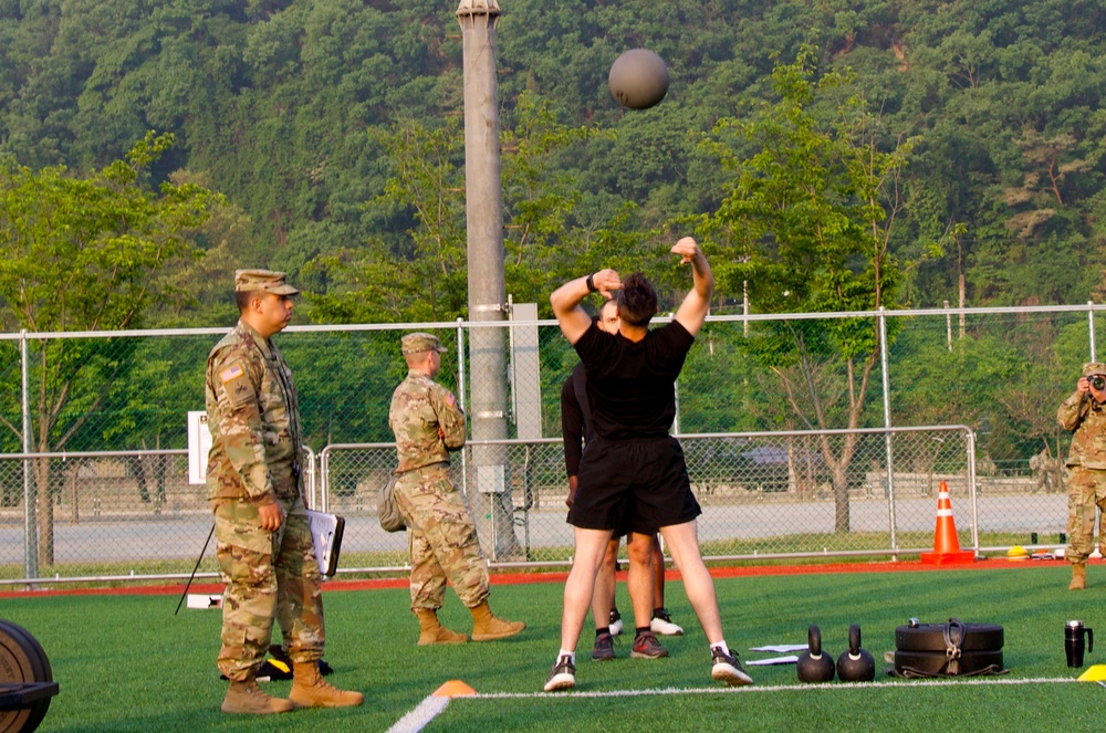 2019 Eighth Army Best Warrior Competition Day 5 ACFT and Enlisted Board