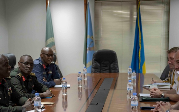 CJTF-HOA deputy commanding general visits Rwanda during 25th Anniversary of genocide