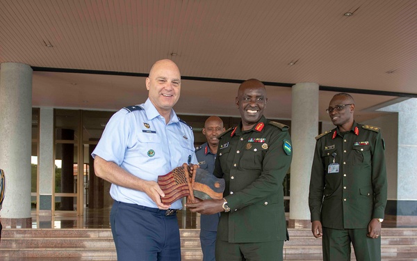 CJTF-HOA deputy commanding general visits Rwanda during 25th Anniversary of genocide