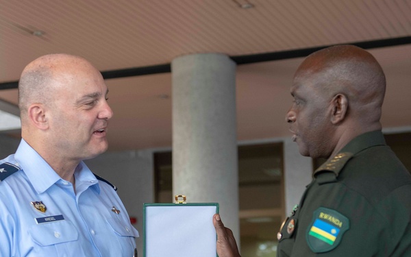 CJTF-HOA deputy commanding general visits Rwanda during 25th Anniversary of genocide