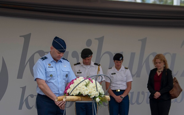 CJTF-HOA deputy commanding general visits Rwanda during 25th Anniversary of genocide