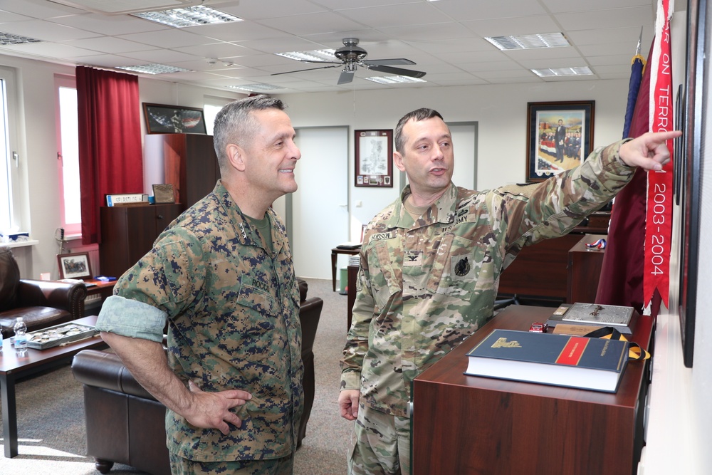 Lt. Gen. Michael A. Rocco visits Landstuhl Regional Medical Center