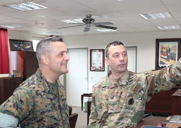 Lt. Gen. Michael A. Rocco visits Landstuhl Regional Medical Center