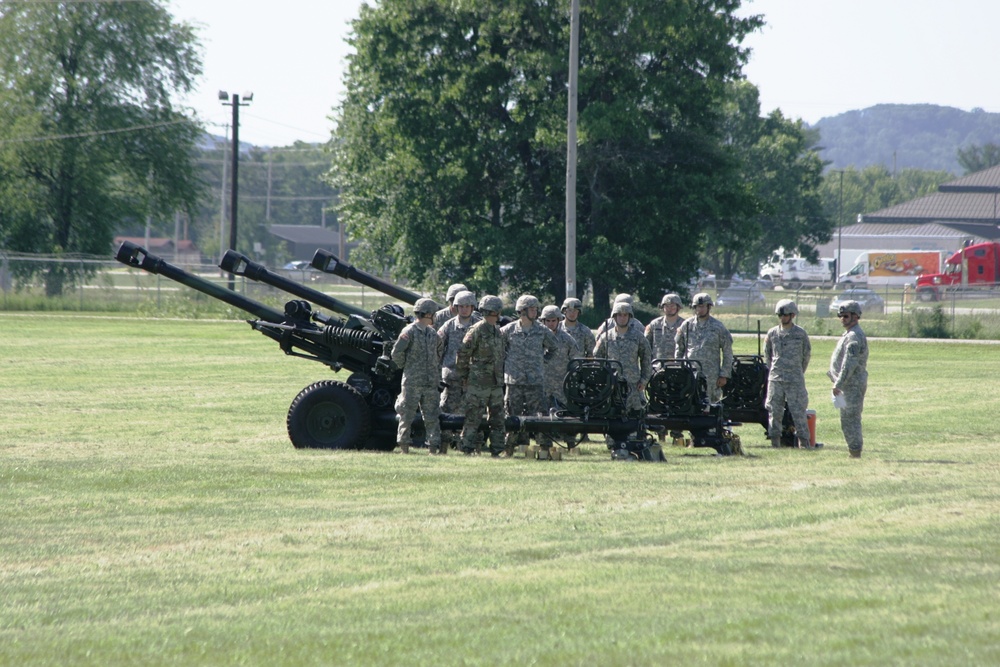 2016 change of command ceremony with 32nd IBCT at Fort McCoy