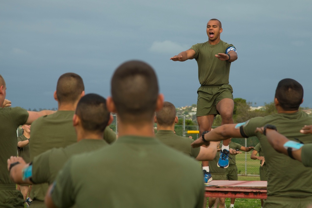 Mike Company Physical Training