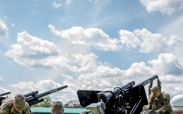 Presidential Salute Battery in Twilight Tattoo
