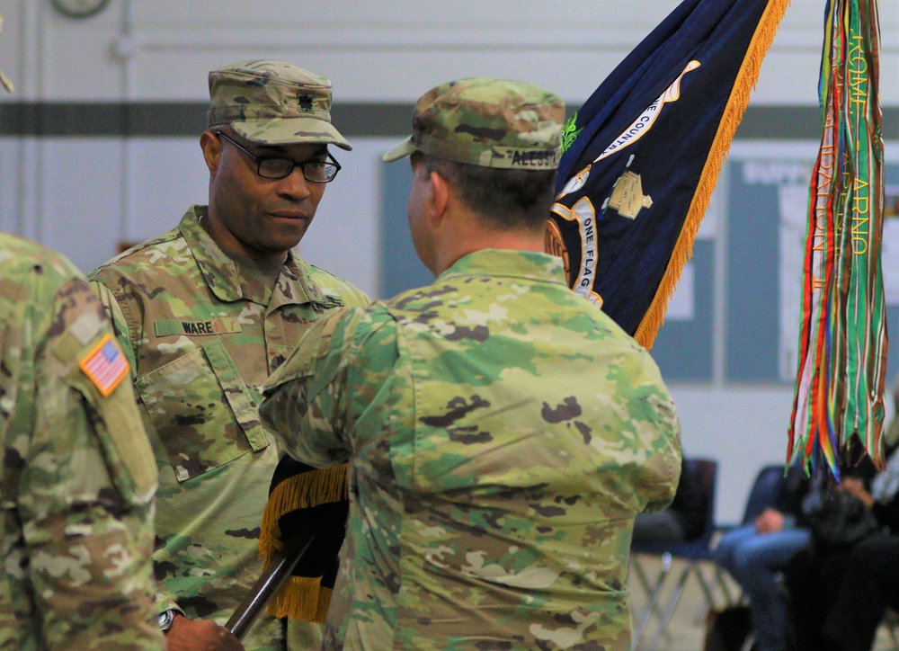 Illinois Army National Guard's 1st Battalion, 178th Infantry Regiment Change of Command Ceremony