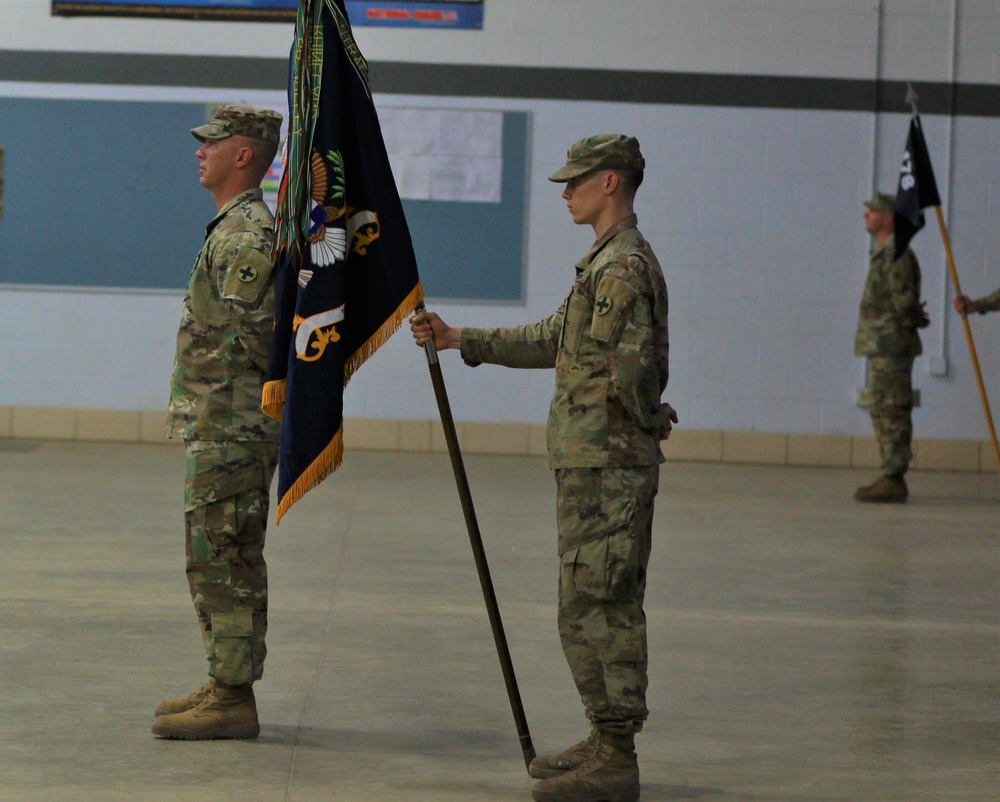 Illinois Army National Guard's 1st Battalion, 178 Infantry Regiment Change of Command Ceremony