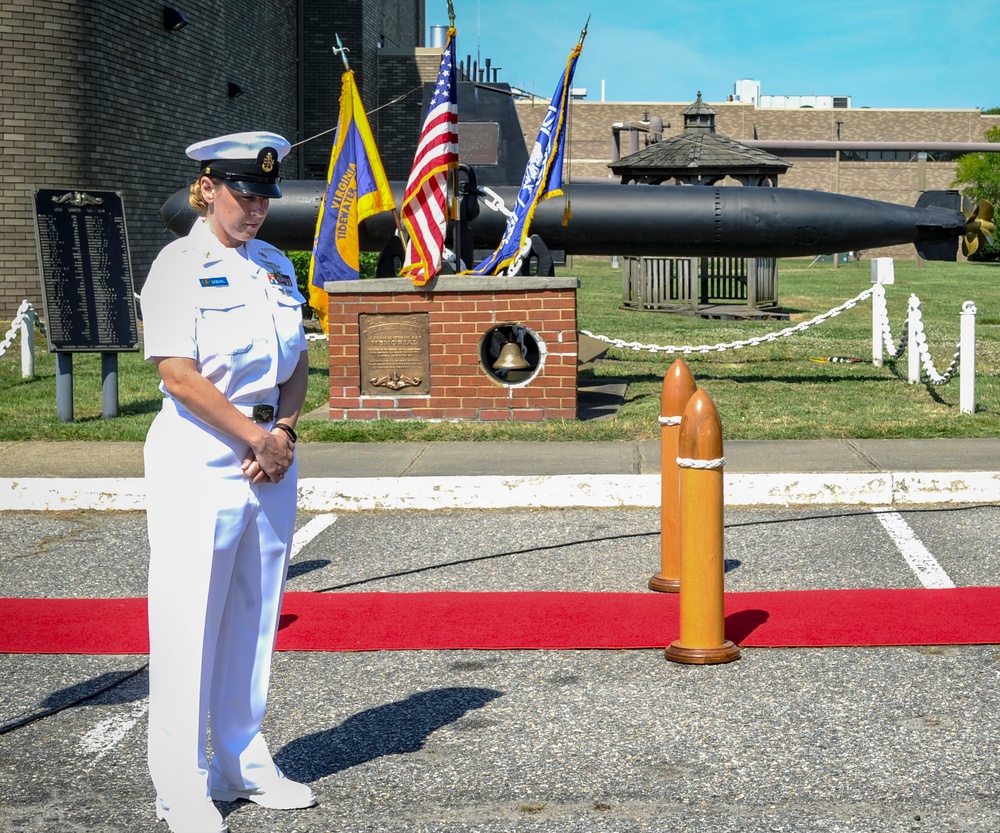 WWII Memorial and Submarine Hall of Fame Ceremony Held at Naval Station Norfolk