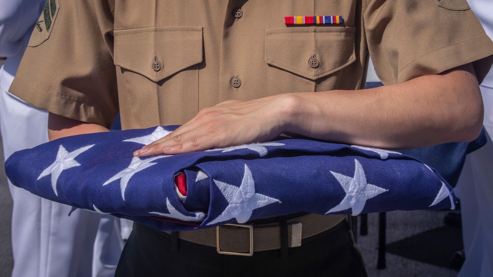 11th MEU Burial at Sea aboard USS JPM