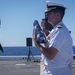 11th MEU Burial at Sea aboard USS JPM