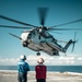 11th MEU CH-53 Flight Ops Aboard USS JPM