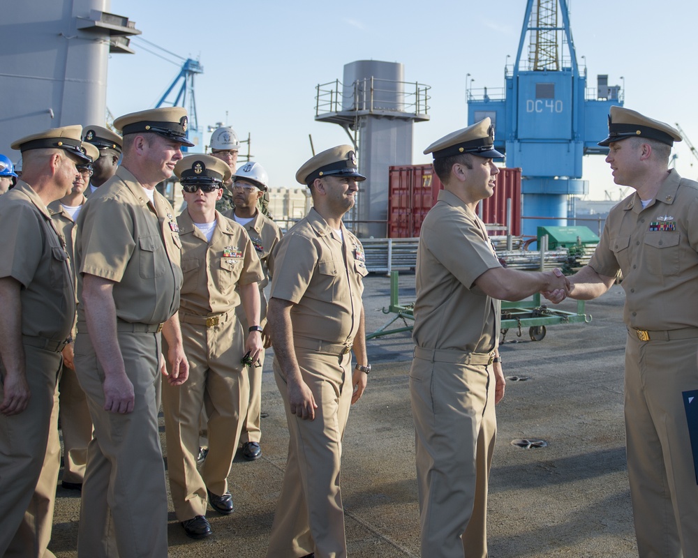 Master Chief Pinning