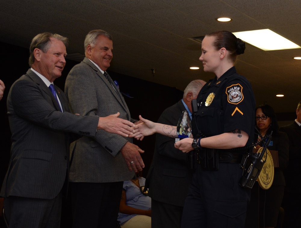 Pax River, USCG Station St. Inigoes Law Enforcement Officers Honored