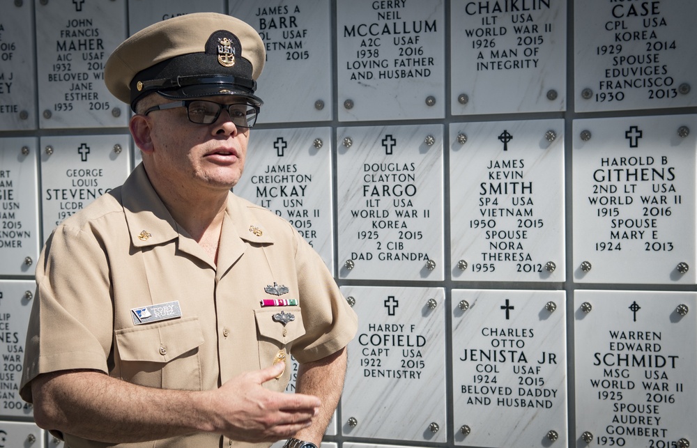 Sailor of the Year: Arlington National Cemetery
