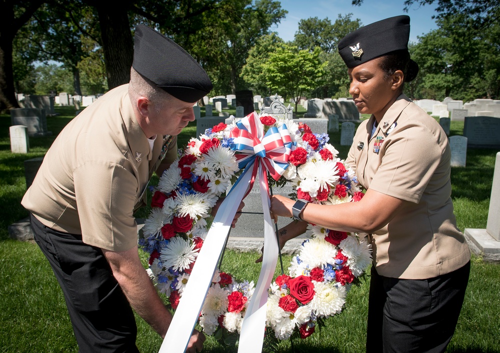 Sailor of the Year: Arlington National Cemetery