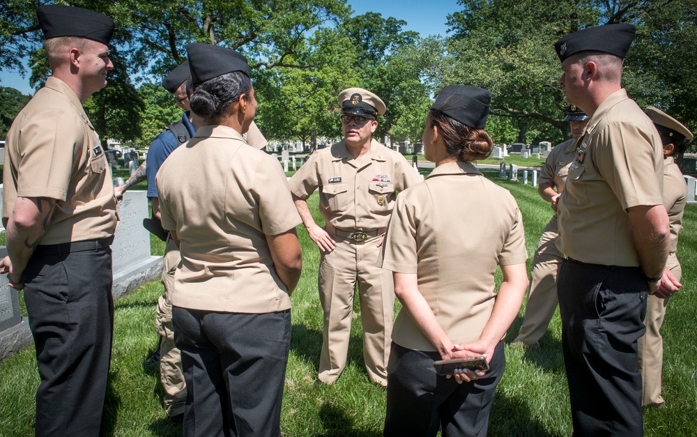 Sailor of the Year: Arlington National Cemetery