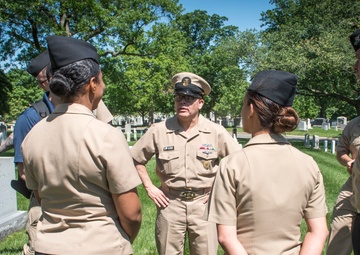 Sailor of the Year: Arlington National Cemetery
