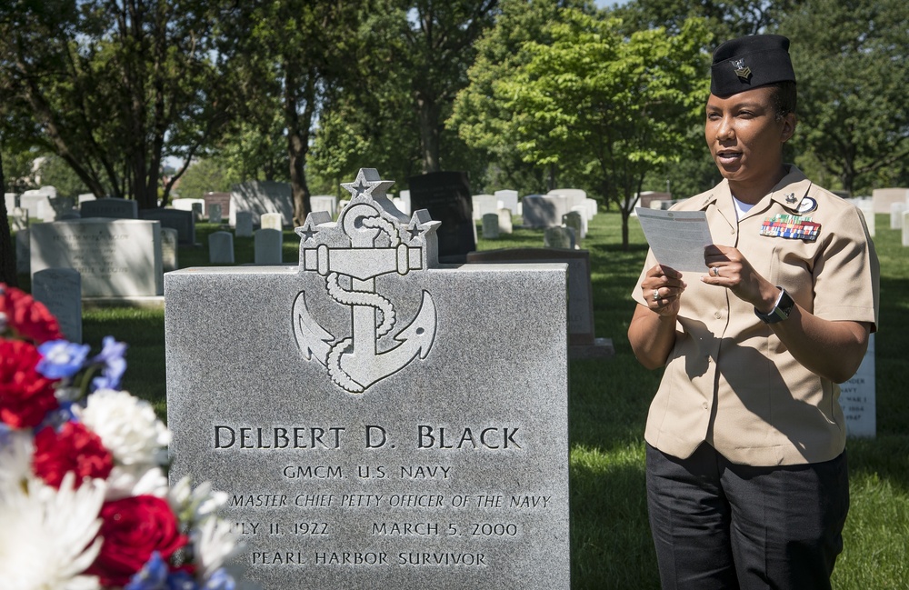 Sailor of the Year: Arlington National Cemetery