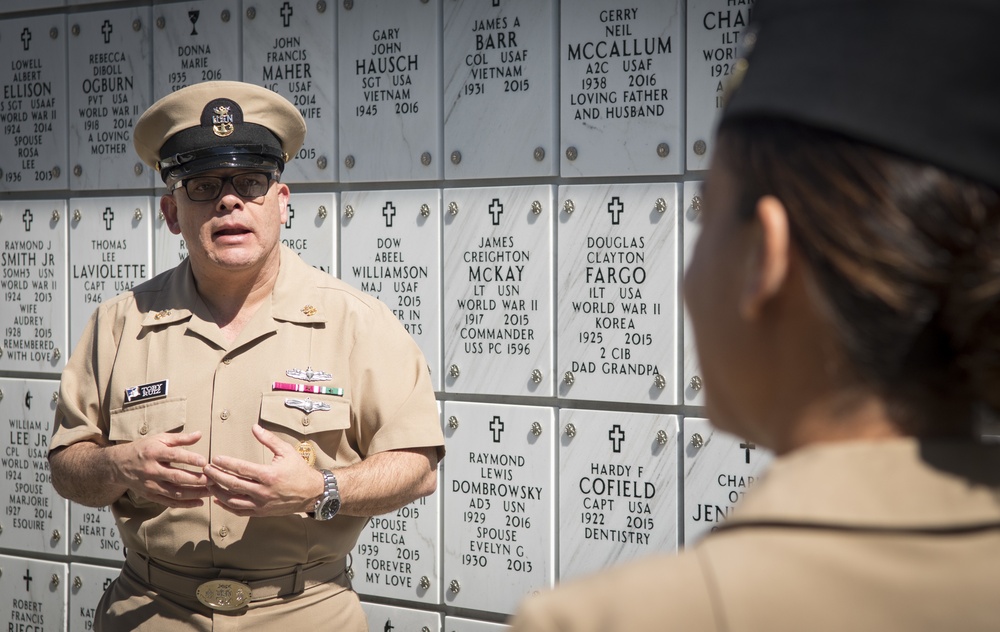 Sailor of the Year: Arlington National Cemetery