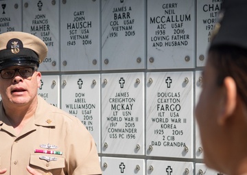 Sailor of the Year: Arlington National Cemetery