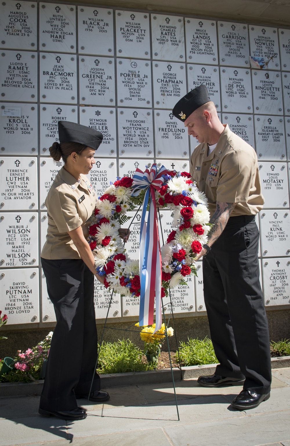 Sailor of the Year: Arlington National Cemetery