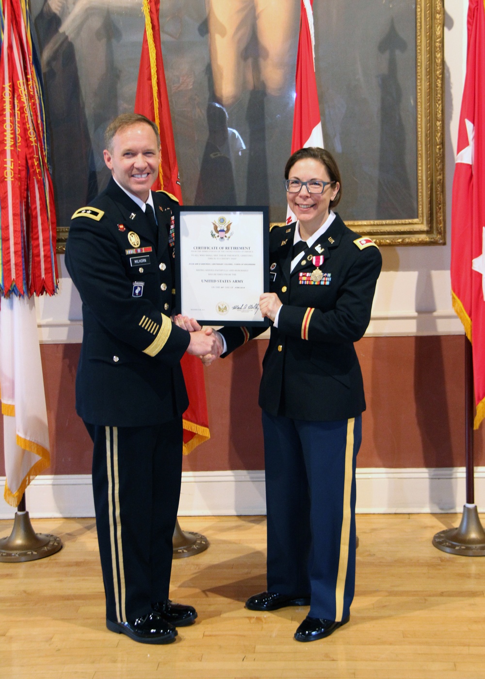 Army engineer officer retires after 23-year career