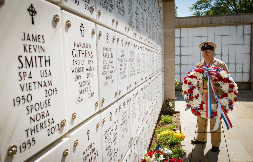 Sailor of the Year: Arlington National Cemetery