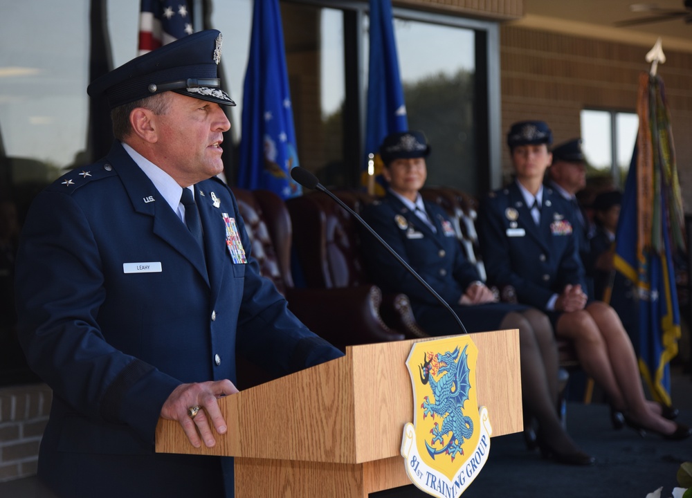 Keesler welcomes new training wing commander