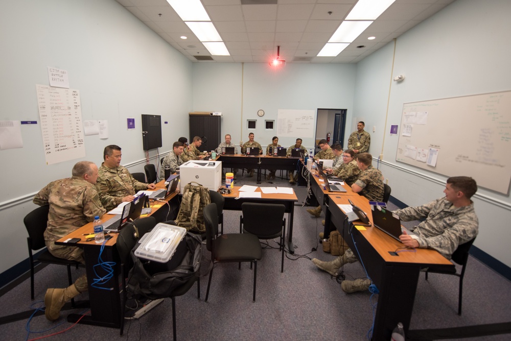 Ninth AF participates as JTF headquarters in exercise Blue Flag 19-1