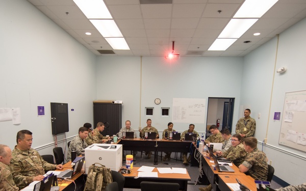 Ninth AF participates as JTF headquarters in exercise Blue Flag 19-1