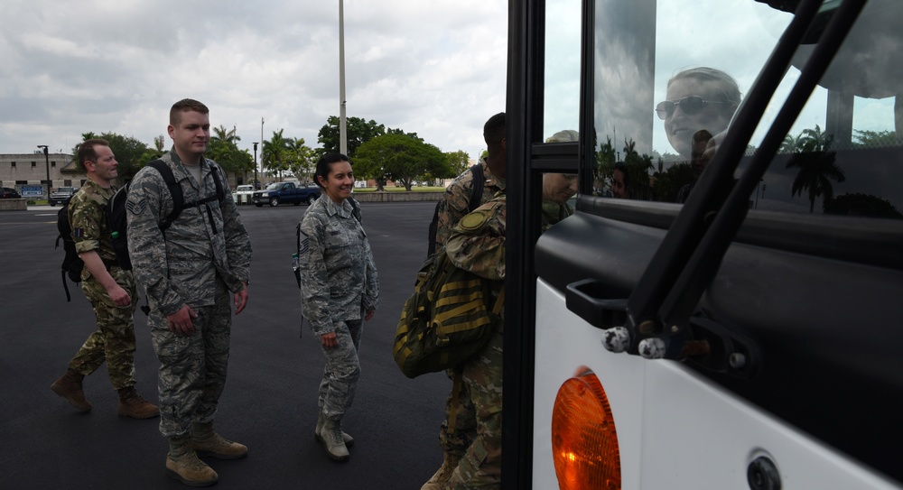 JTF-NEO arrives to Homestead for exercise Blue Flag 19-1