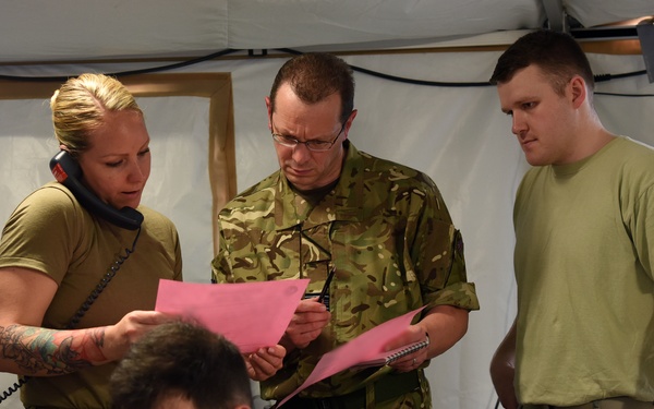 Ninth AF participates as JTF headquarters in exercise Blue Flag 19-1