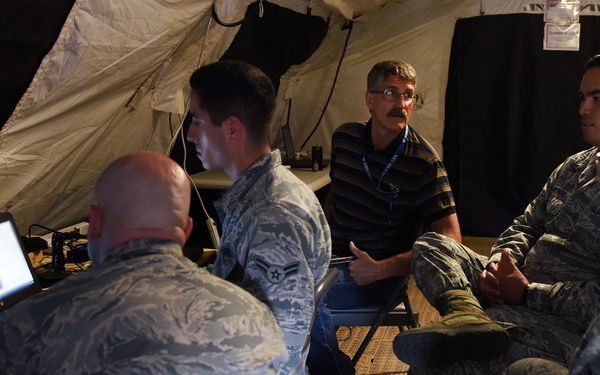 Warfare network squadrons provide support to 5th CCG during Blue Flag 19-1