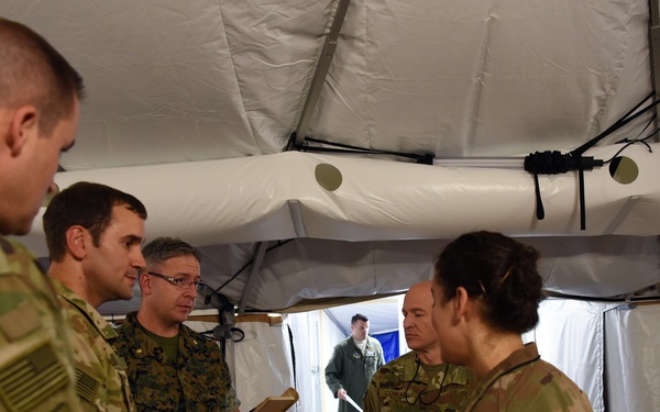 Ninth AF participates as JTF headquarters in exercise Blue Flag 19-1