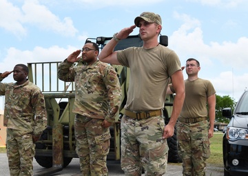 5th CCG moves AGE floodlights for refueling during Blue Flag 19-1