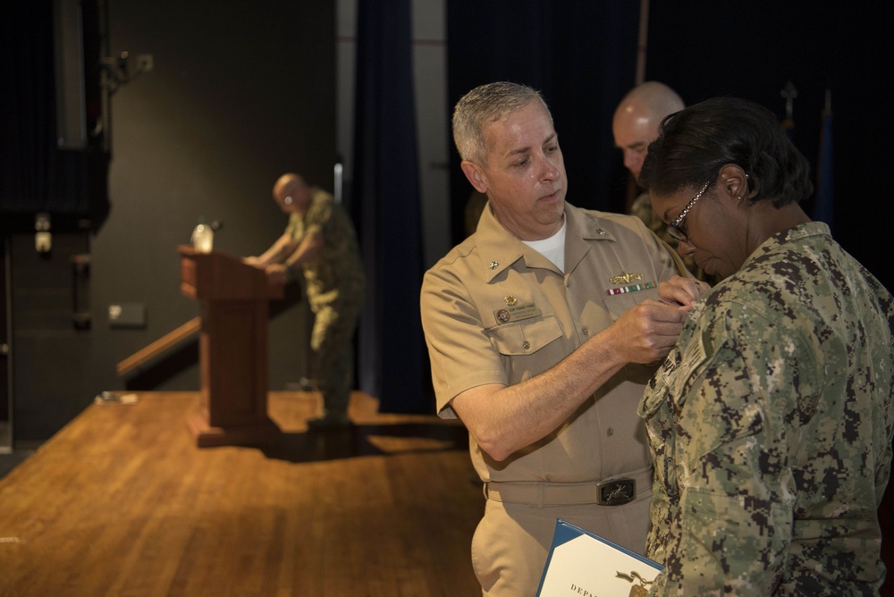 Commander, Navy Recruiting Command Goes to Little Rock, Arkansas for an all hands call