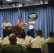 Senior Enlisted Advisor to Chairman, Indo-Pacific Command Speak to CBP Explorers, Agents