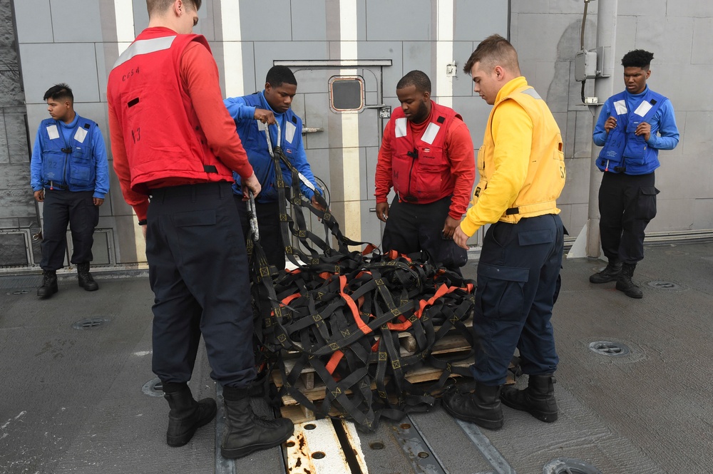 USS Antietam Conducts Flight Ops