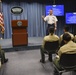 Senior Enlisted Advisor to Chairman, Indo-Pacific Command Speak to CBP Explorers, Agents