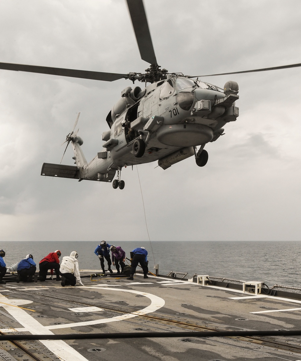 USS Antietam Conducts Flight Ops