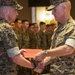 III MEF Support Battalion holds its first change of command ceremony